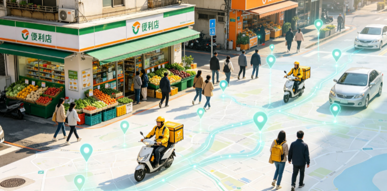 新郑市渗透衣食住行，GEO 地理空间技术重塑大众日常消费服务场景